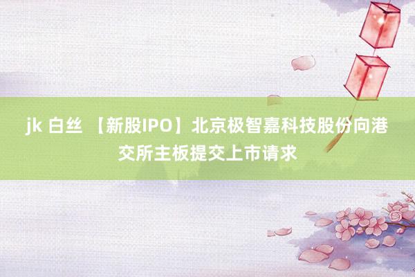 jk 白丝 【新股IPO】北京极智嘉科技股份向港交所主板提交上市请求